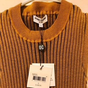 Opening Ceremony Ribbed Sweater Dress Tunic